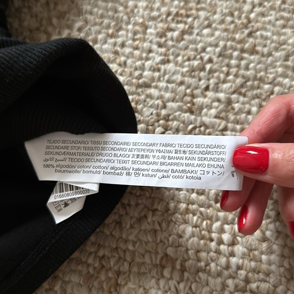 NWT Zara adorable black puff sleeve cotton crop top - Picture 13 of 13